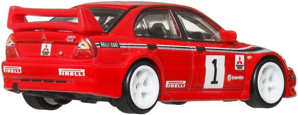 „Hot Wheels Premium Thrill Climbers“ trasa „Mitsubishi Lancer Evolution VI“ 7 cm