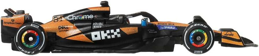 Hot Wheels Aukščiausios klasės Formulės 1 lenktyninis automobilis 2025 McLaren F1 Oscar Piastri #81