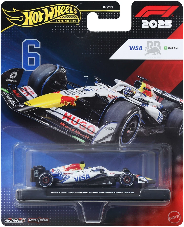 Mattel HOT WHEELS PREMIUM F1 VCARB Isack Hadjar bolidas 6 (JKD91)