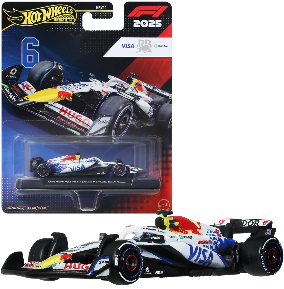 Mattel HOT WHEELS PREMIUM F1 VCARB Isack Hadjar bolidas 6 (JKD91)