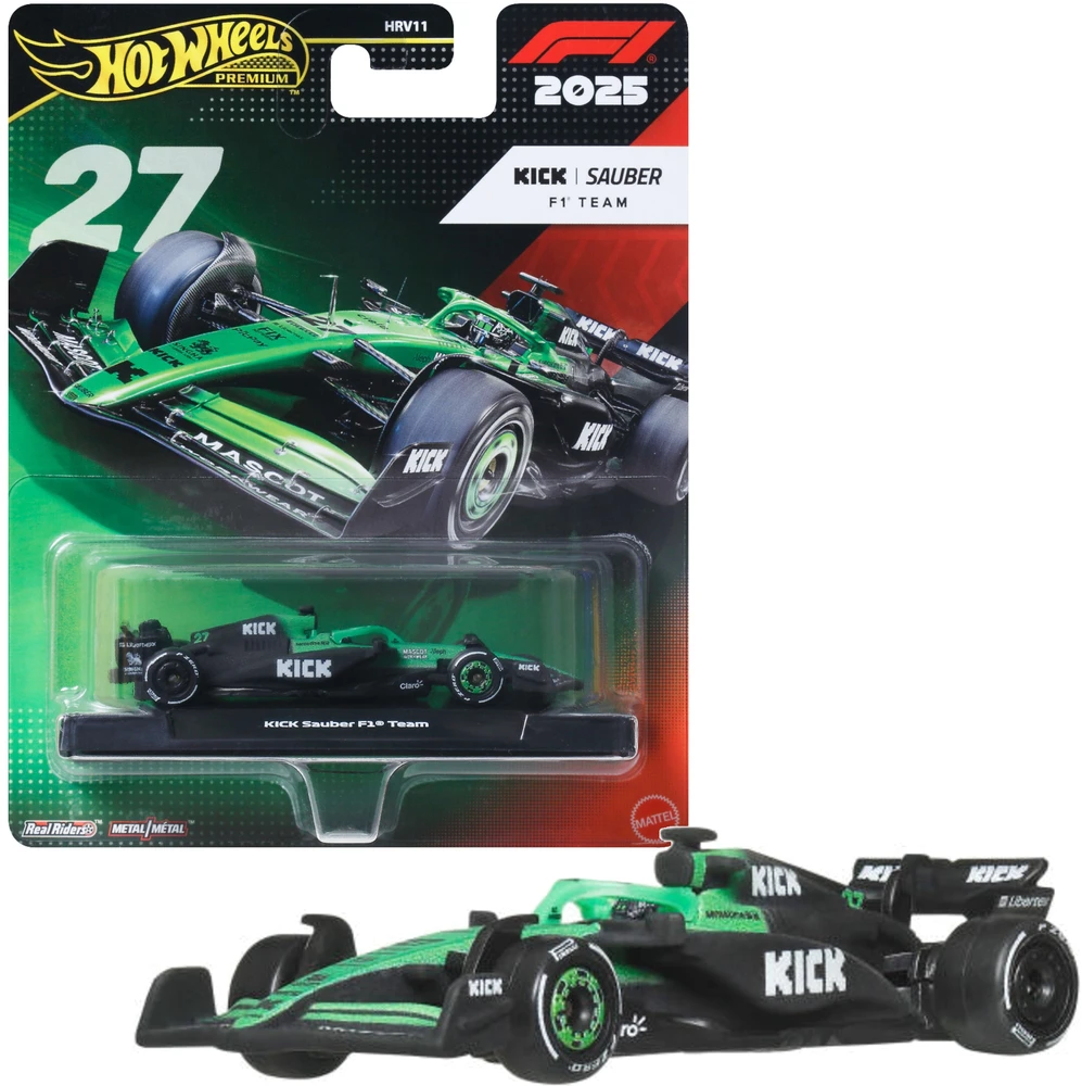 Mattel HOT WHEELS PREMIUM F1 Sauber Nico Hulkenberg bolidas 27 (JKD84)