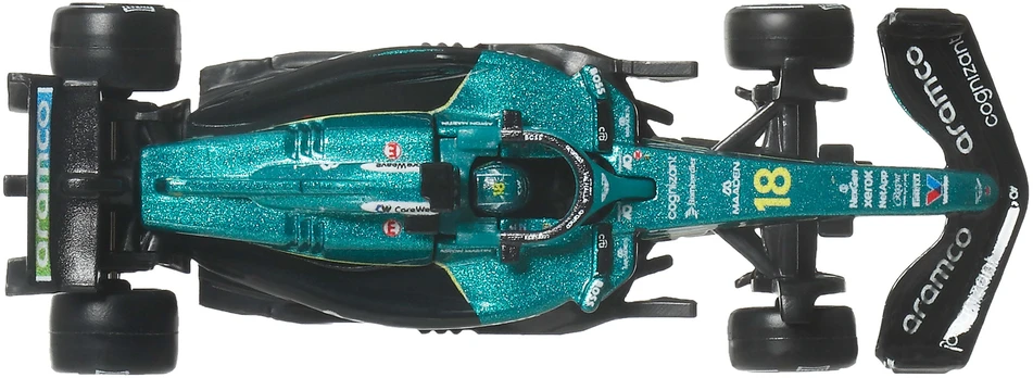Mattel HOT WHEELS PREMIUM F1 Aston Martin Lance Stroll bolidas 18 (JKD87)
