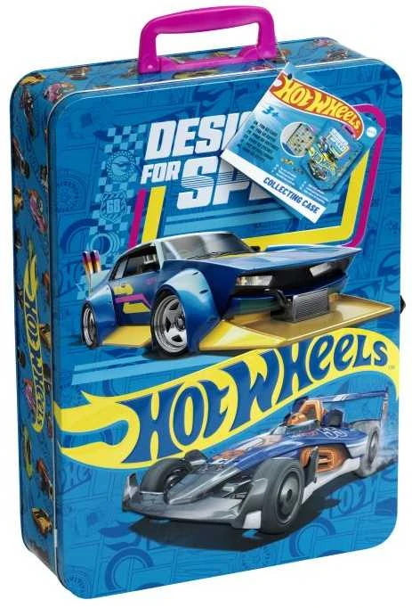 Metalinis dėklas mašinytėms Theo Klein Hot Wheels