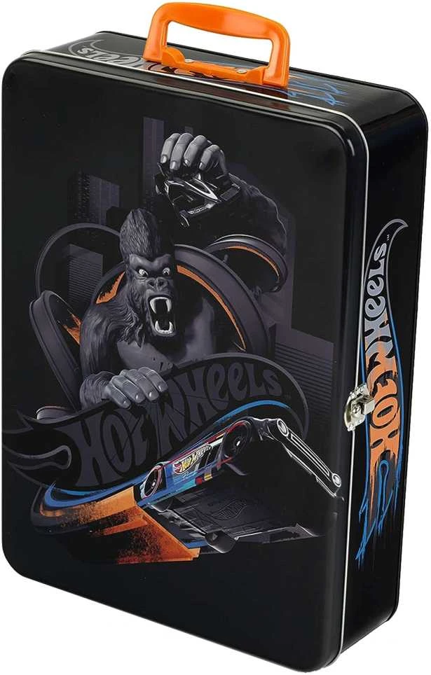 Metalinis dėklas mašinytėms Theo Klein Hot Wheels
