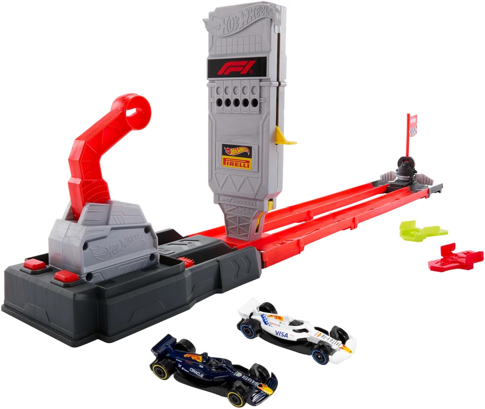 Mattel HOT WHEELS F1 lenktynių trasa – Grid Start (JNN35)