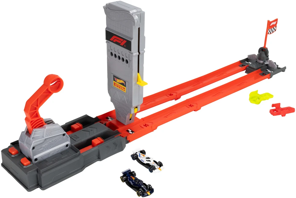 Mattel HOT WHEELS F1 lenktynių trasa – Grid Start (JNN35)