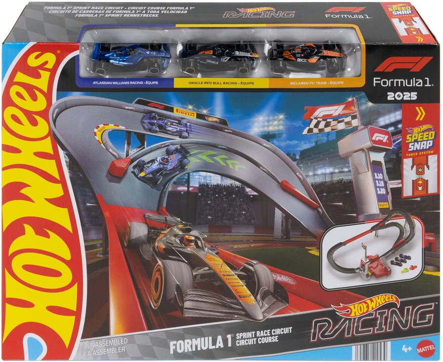 Mattel HOT WHEELS F1 lenktynių trasa – Sprint Race Circuit (JNN32)