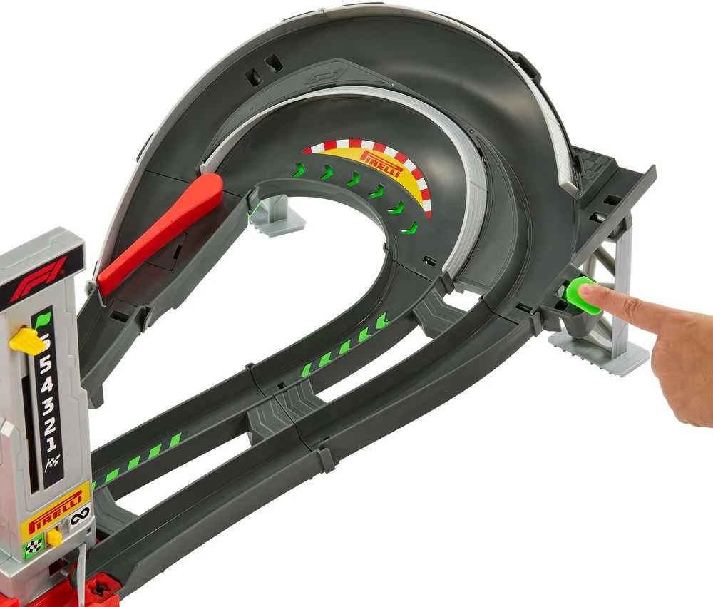 Mattel HOT WHEELS F1 lenktynių trasos rinkinys – Grand Prix (JDY16)