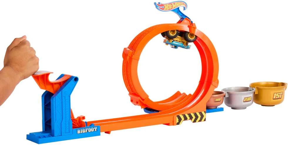 Mattel HOT WHEELS MONSTER TRUCKS rinkinys – Trofėjų iššūkis (JBX64)
