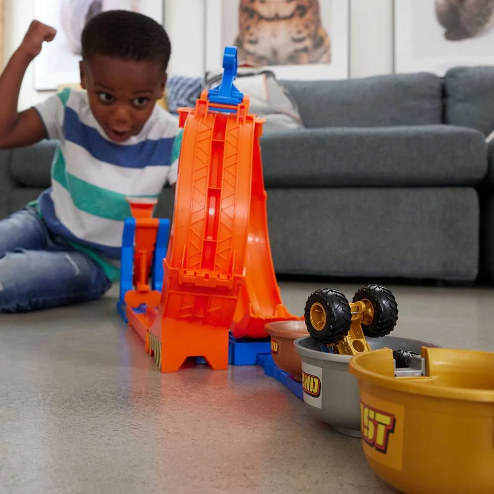 Mattel HOT WHEELS MONSTER TRUCKS rinkinys – Trofėjų iššūkis (JBX64)