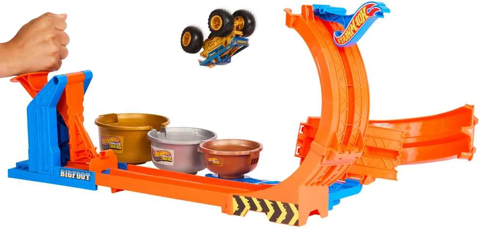 Mattel HOT WHEELS MONSTER TRUCKS rinkinys – Trofėjų iššūkis (JBX64)