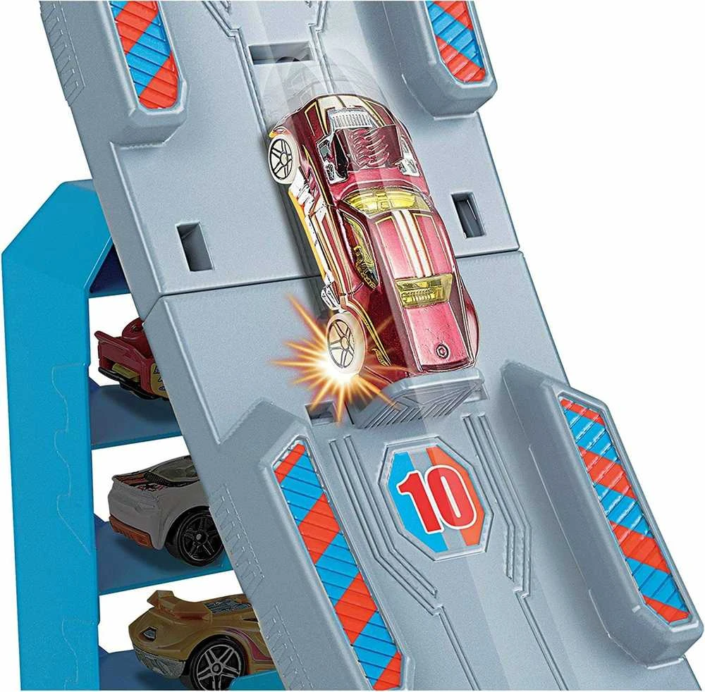 Mattel Žaislinis Hot Wheels lenktynių rinkinys Rywalizacja Mistrzów GBF83