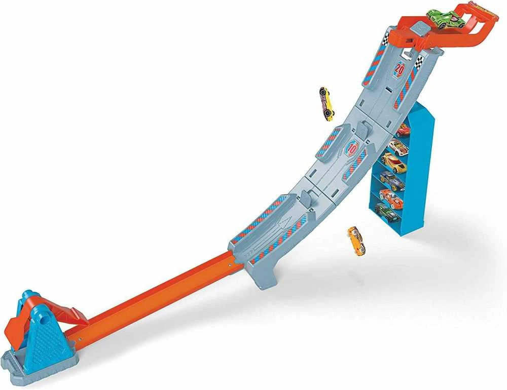 Mattel Žaislinis Hot Wheels lenktynių rinkinys Rywalizacja Mistrzów GBF83