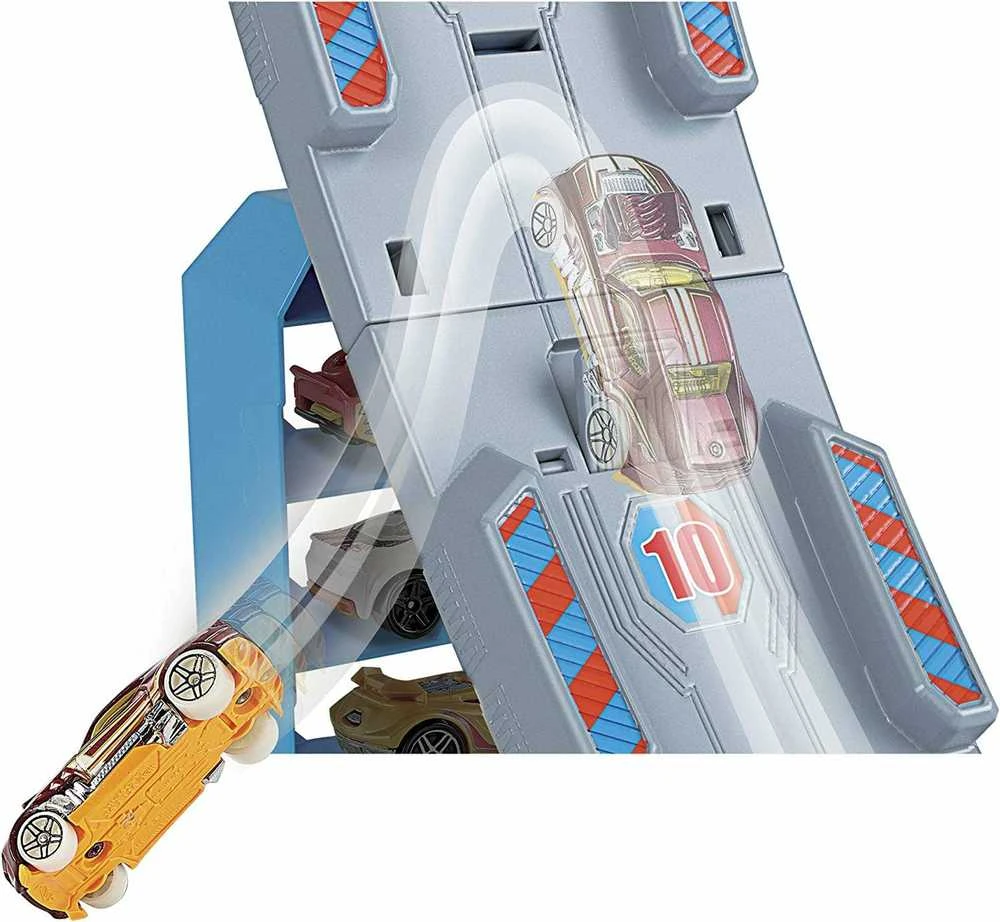 Mattel Žaislinis Hot Wheels lenktynių rinkinys Rywalizacja Mistrzów GBF83