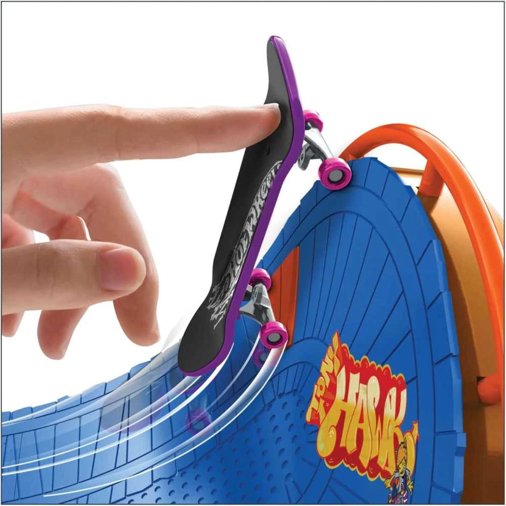 Žaislų rinkinys - Mattel Hot Wheels Riedlenčių pramogų parko nuolydžiai ir trasos