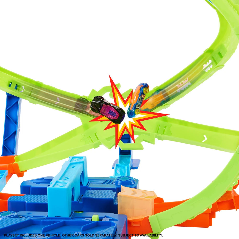 Mattel HOT WHEELS STUNT TRACKS sferinė triukų trasa (JMG48)