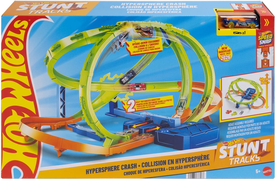 Mattel HOT WHEELS STUNT TRACKS sferinė triukų trasa (JMG48)