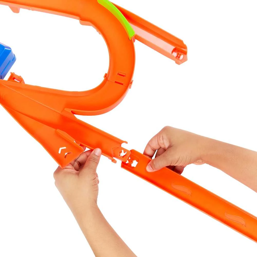 Mattel HOT WHEELS kaskadinė trąsa – Avarija ore (JFD12)