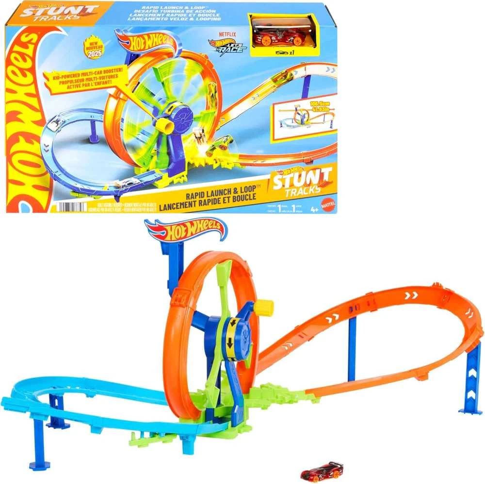 Mattel HOT WHEELS rinkinys – Veiksmo turbinų iššūkis (JBX65)