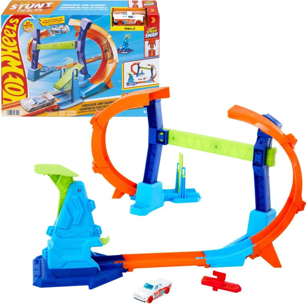 Mattel „Hot Wheels“ čempionato kilpinio šuolio lenktynių trasa