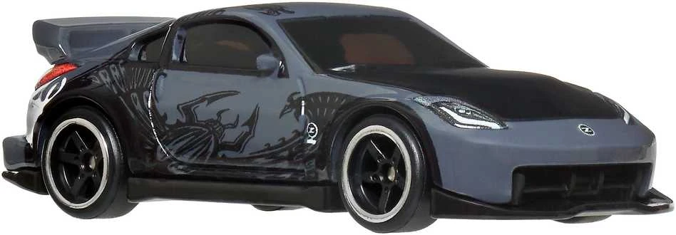 Mattel Hot Wheels Greiti ir įsiutę transporto priemonių rinkinys, 5 metaliniai automobiliai