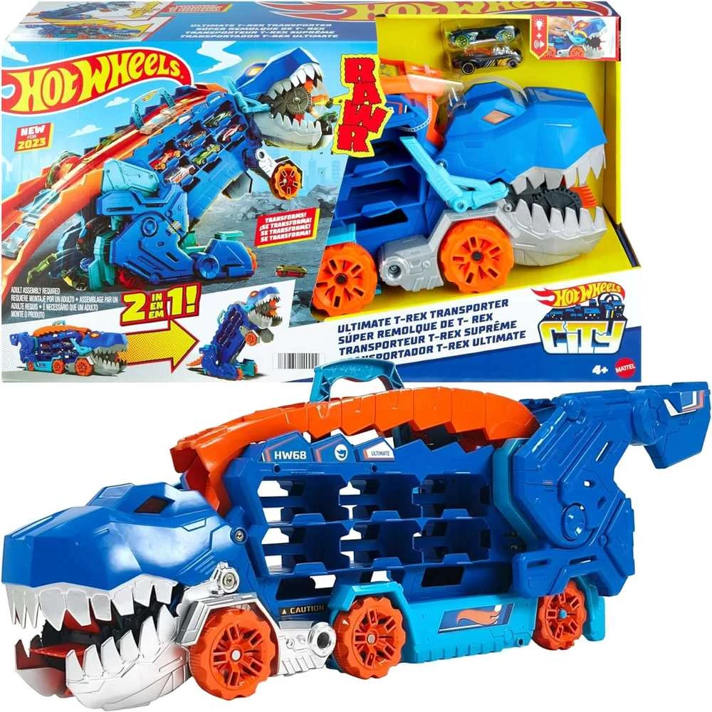 Hot Wheels HW rinkinys „Transformeris T-Rex“