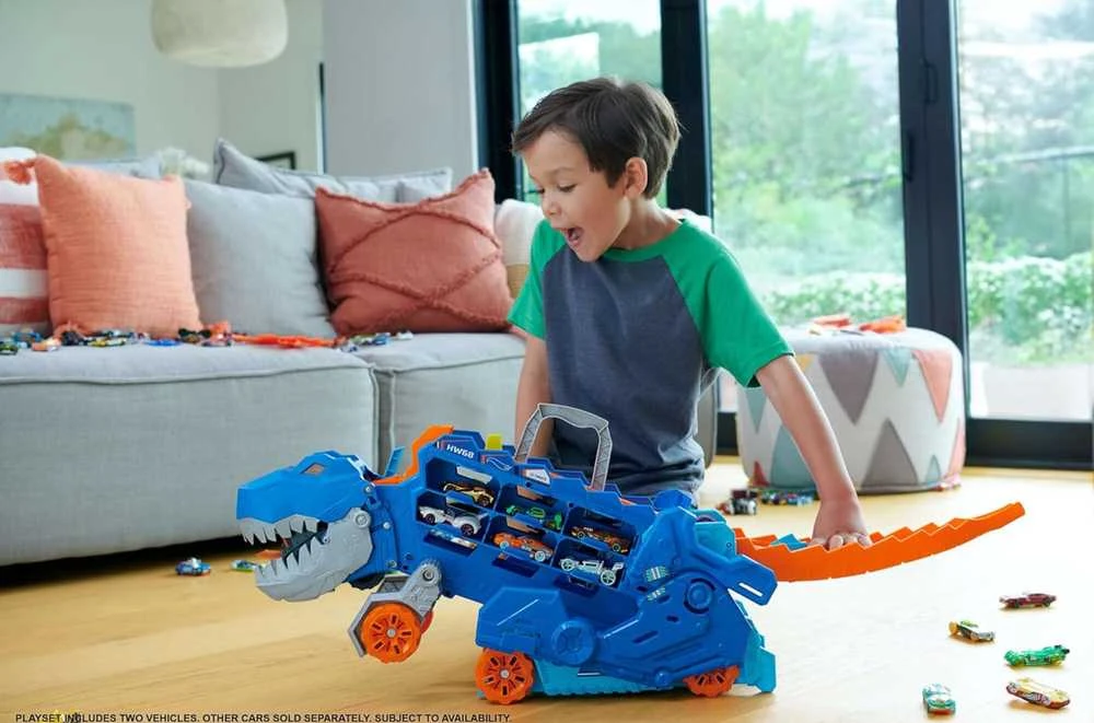 Hot Wheels HW rinkinys „Transformeris T-Rex“
