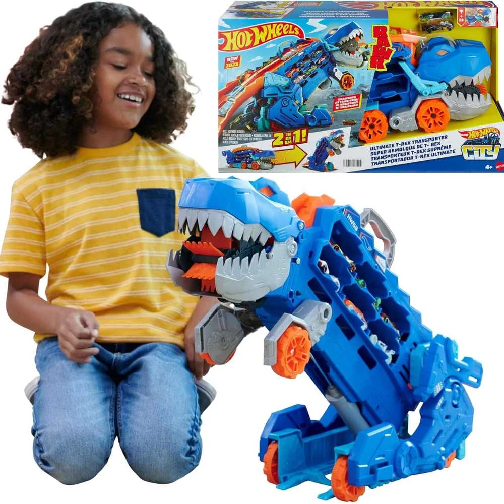 Hot Wheels HW rinkinys „Transformeris T-Rex“