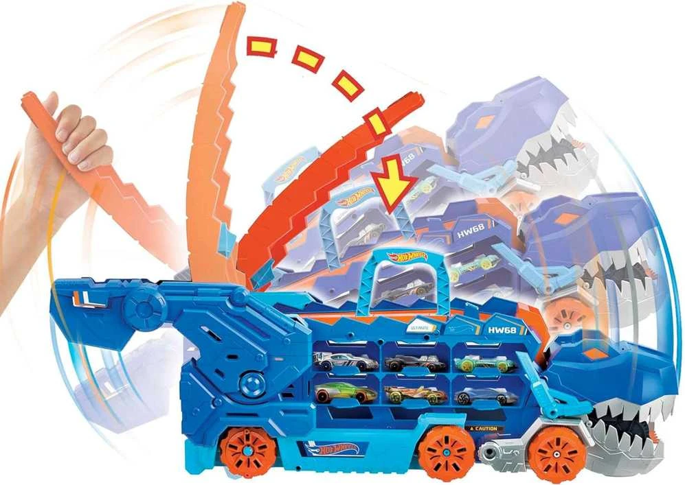 Hot Wheels HW rinkinys „Transformeris T-Rex“