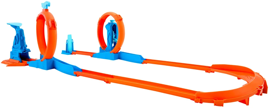 Mattel HOT WHEELS trąsų prailginimų rinkinys – Trys kilpos (JDW39)