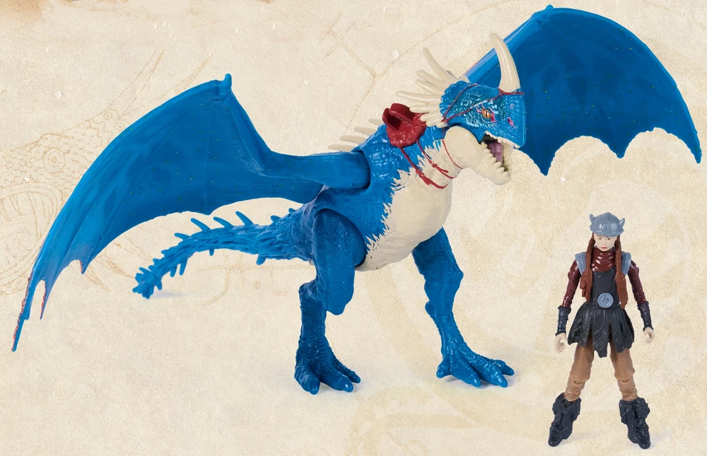 Dragons Drakonai – Vikingc Dragon-Deadly Nadder ir Astrid (6075558)