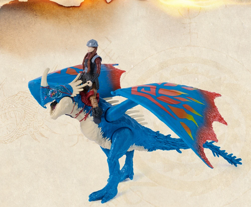 Dragons Drakonai – Vikingc Dragon-Deadly Nadder ir Astrid (6075558)