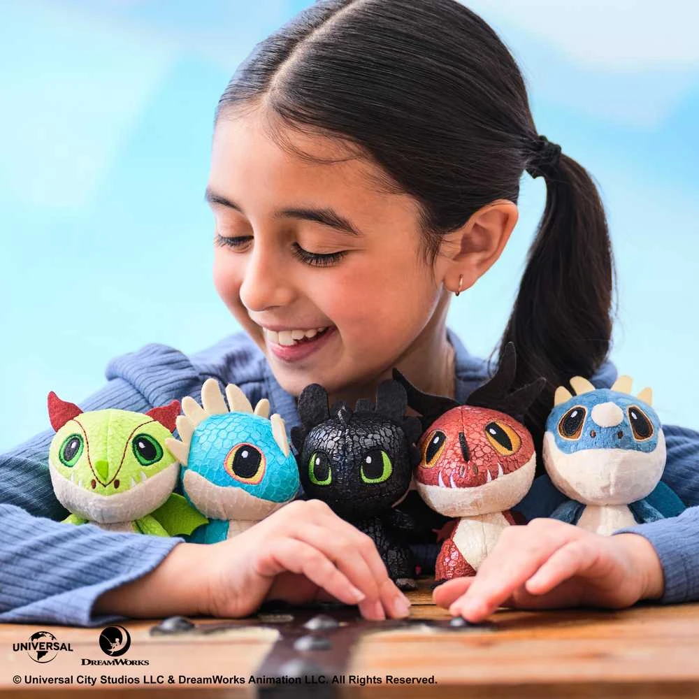 DRAGONS Pliušinis žaislas, 7,6 cm