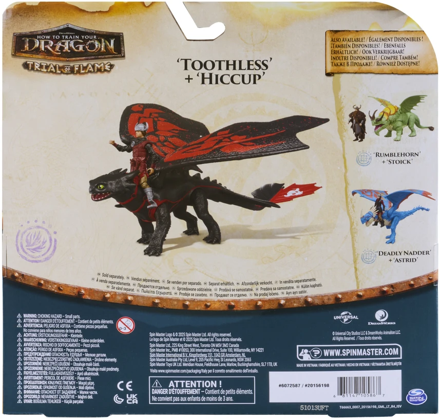 Dragons Drakonai - Vikingas ir Drakonas-Bedantis ir Žagsėjimas (6075557)