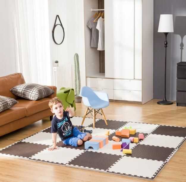 Humbi putplasčio grindų kilimėlis 180x60 Didelė putų dėlionė vandeniui atspari seifas 3 vnt tamsiai žalias butelis žalias