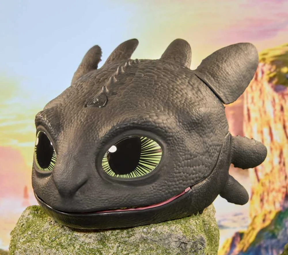 Spin Master DRAGONS Slibino kaukė su garso efektais