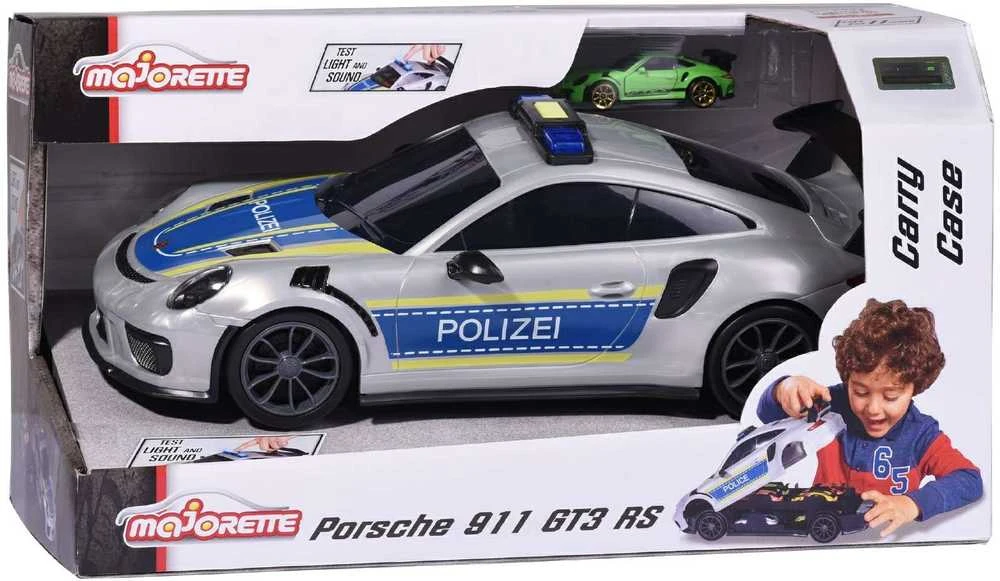Majorette Majorette Porsche policja + 1 pojazd