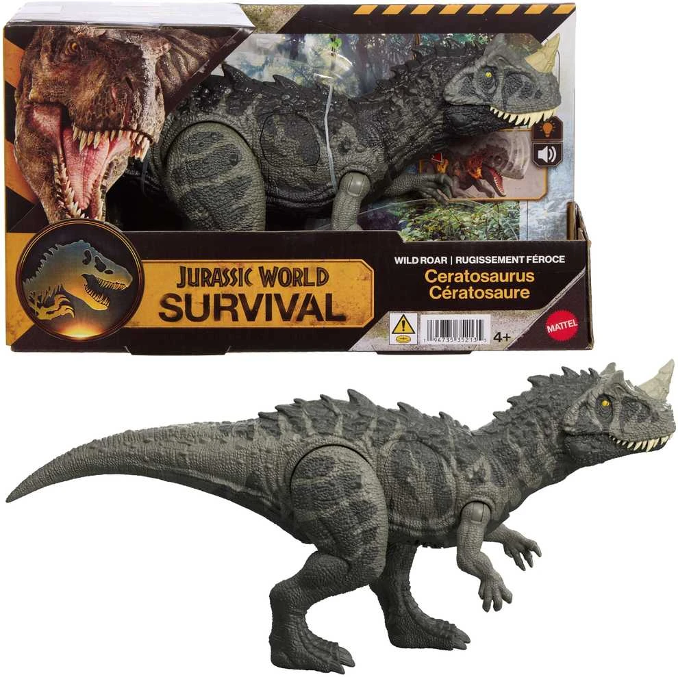 Mattel JURASSIC WORLD Riaumojantis Ceratosaurus JKL77 /4