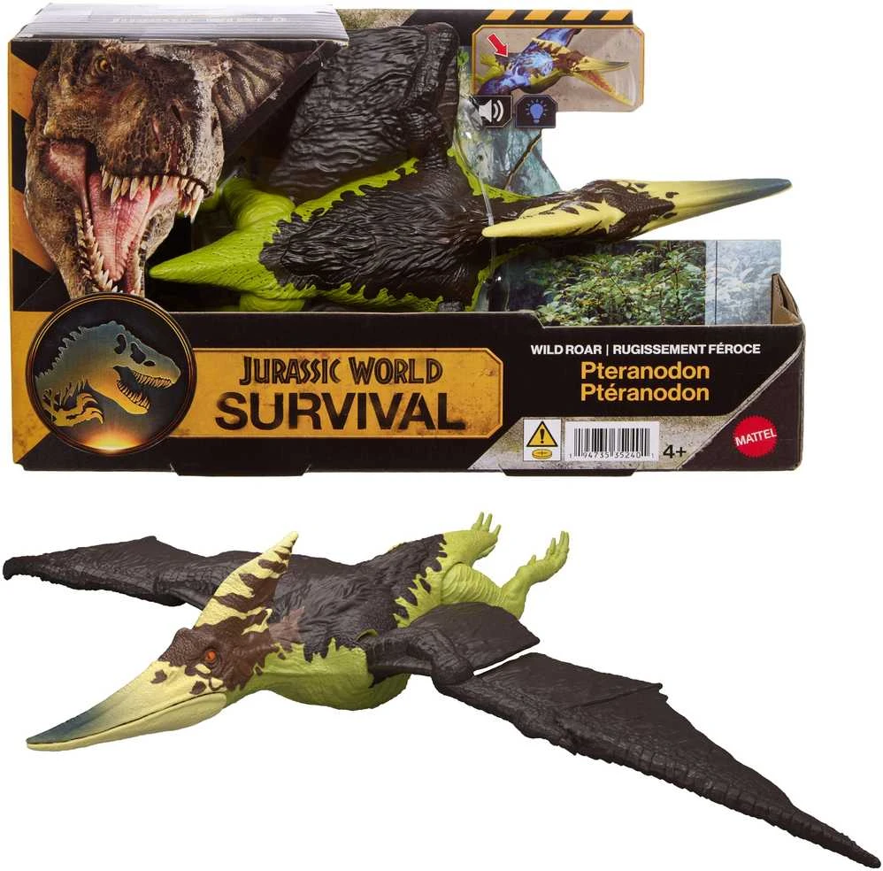 Mattel JUROS KELIONĖS PASAULIS Riaumojantis pteranodonas JKL78 /4