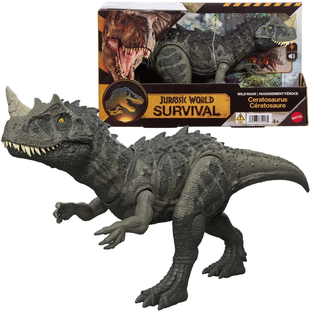 Mattel JURASSIC WORLD Riaumojantis Ceratosaurus JKL77 /4