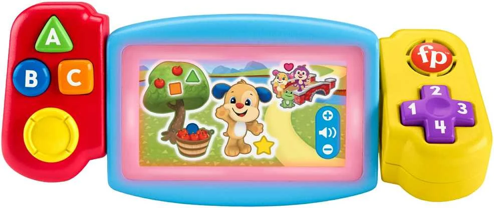 Mattel Interaktyvi Fisher Price ABC žaidimų konsolė vaikams