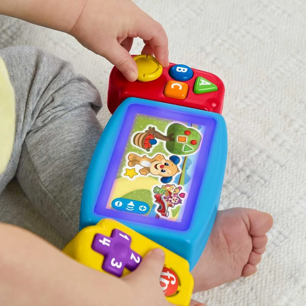 Mattel Interaktyvi Fisher Price ABC žaidimų konsolė vaikams