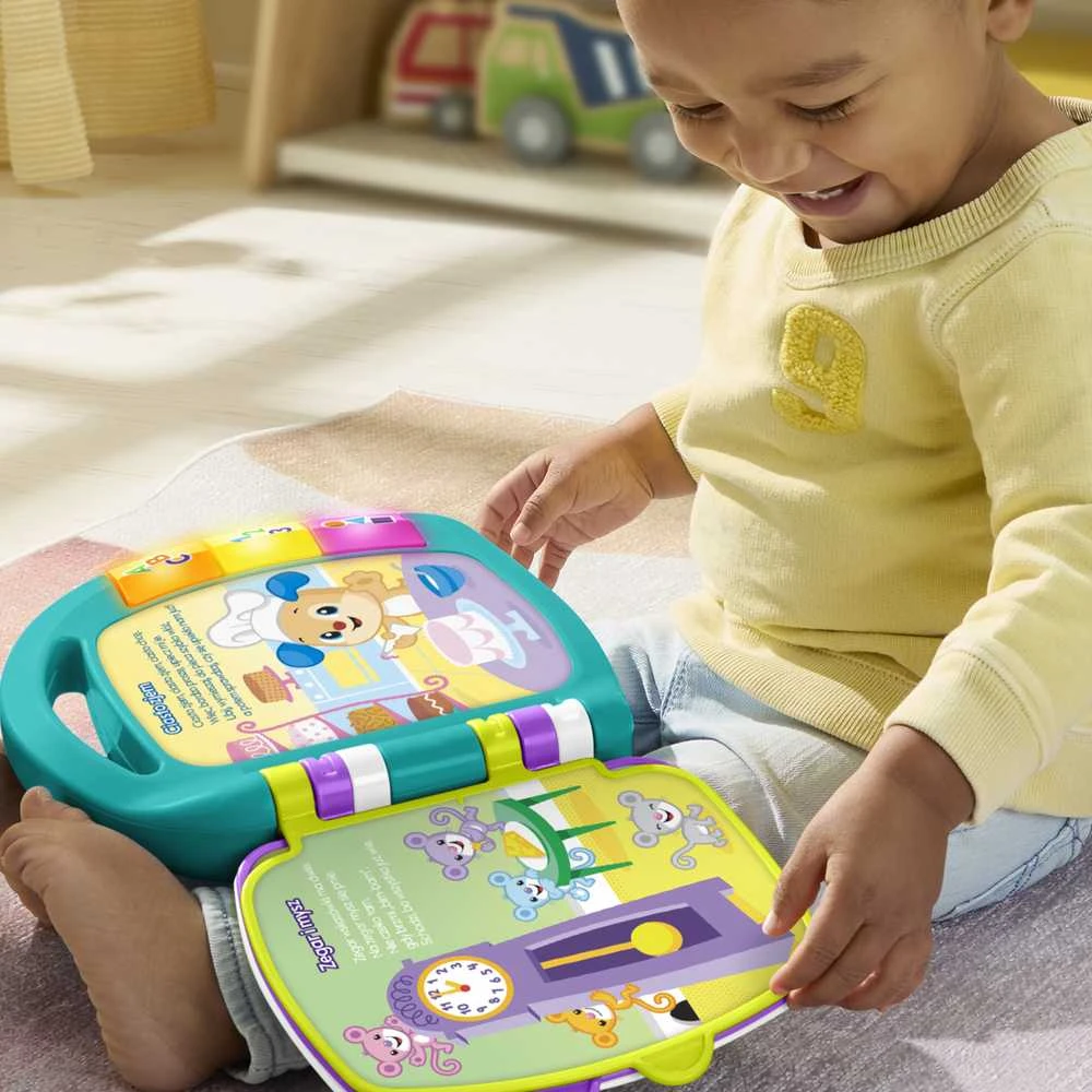 Interaktyvi Fisher-Price knygelė su personažais