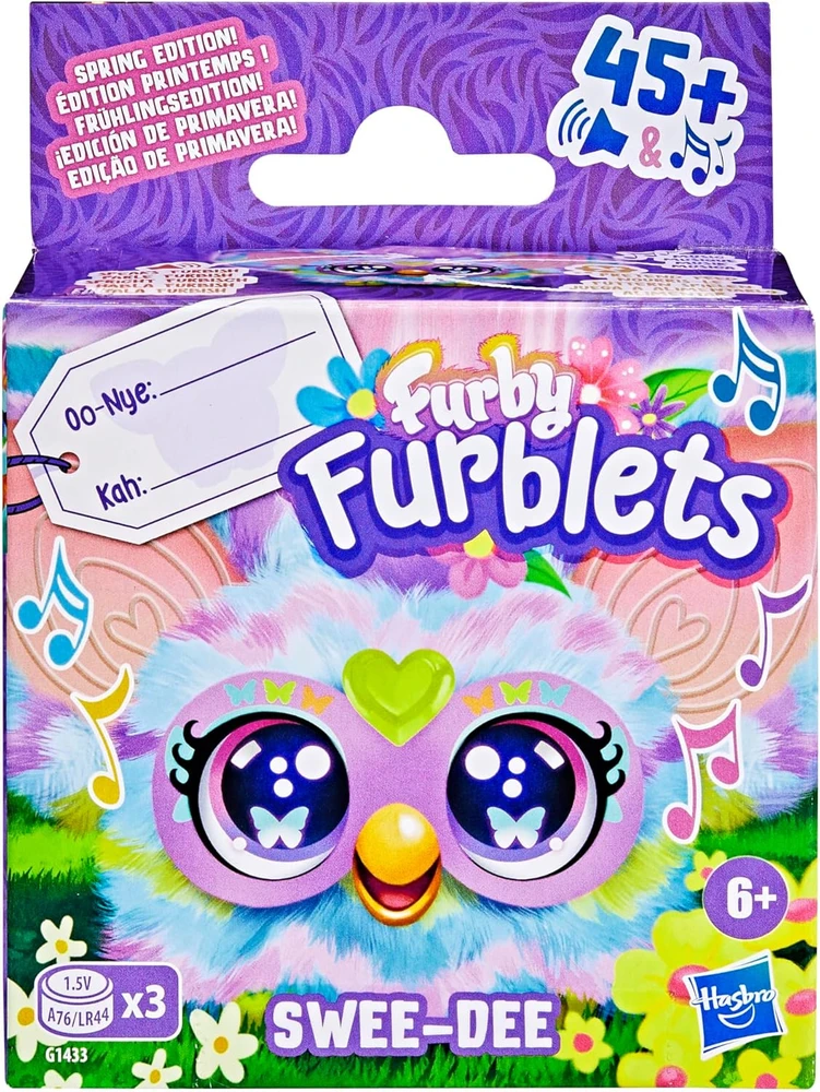Hasbro FURBY Interaktyvus pavasarinis gyvūnėlis FURBLETS, 5 cm