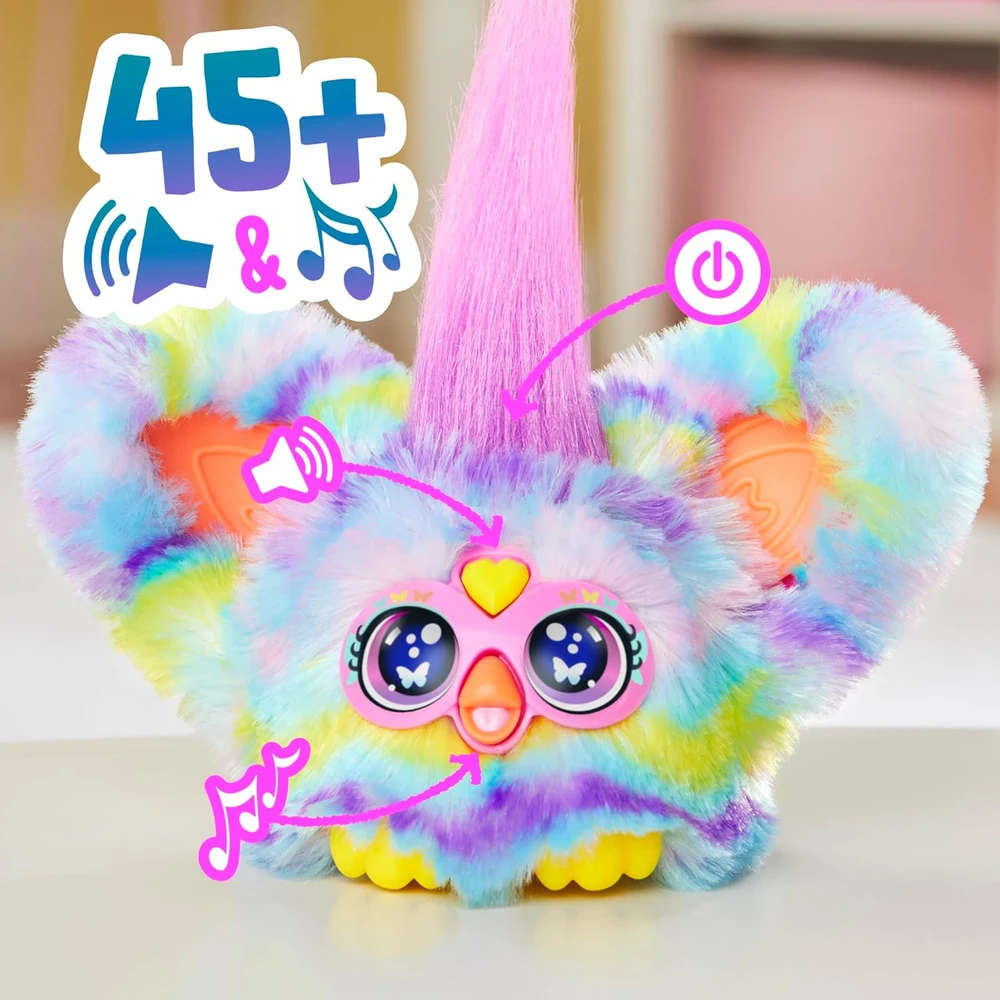 Hasbro FURBY Interaktyvus pavasarinis gyvūnėlis FURBLETS, 5 cm