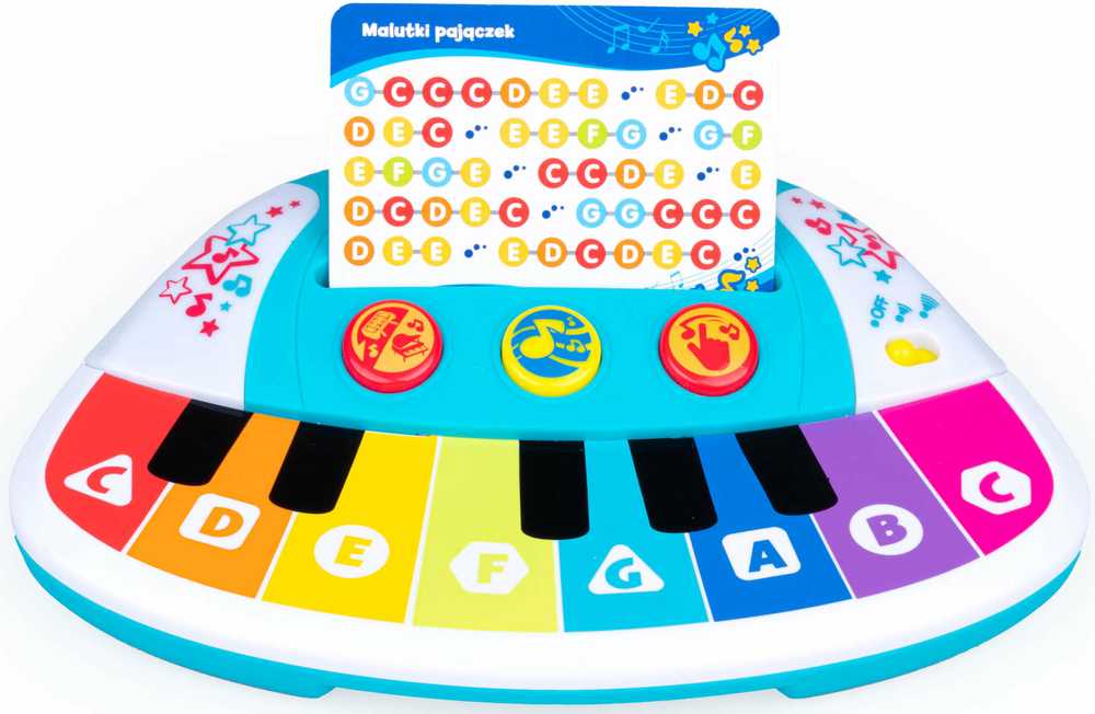 Muzikinis pianinas Dumel su natų kortelėmis