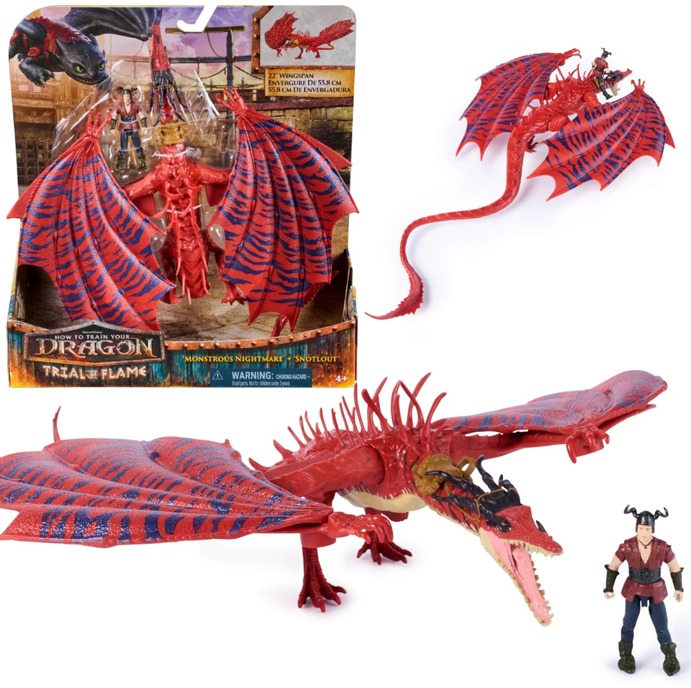 Spin Master DRAGONS Vikingas ir slibinas: Monstrous Nightmare ir Snotlout
