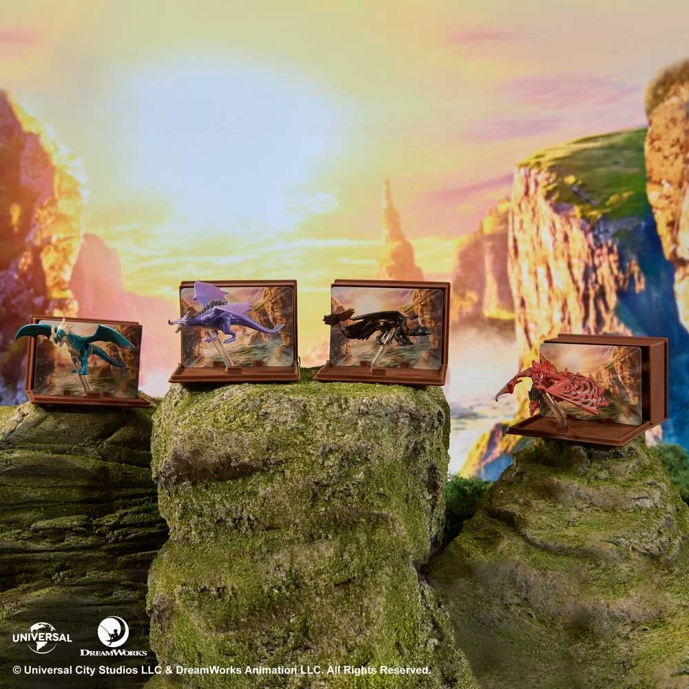 DRAGONS Mini slibino figūrėlė, 5 cm