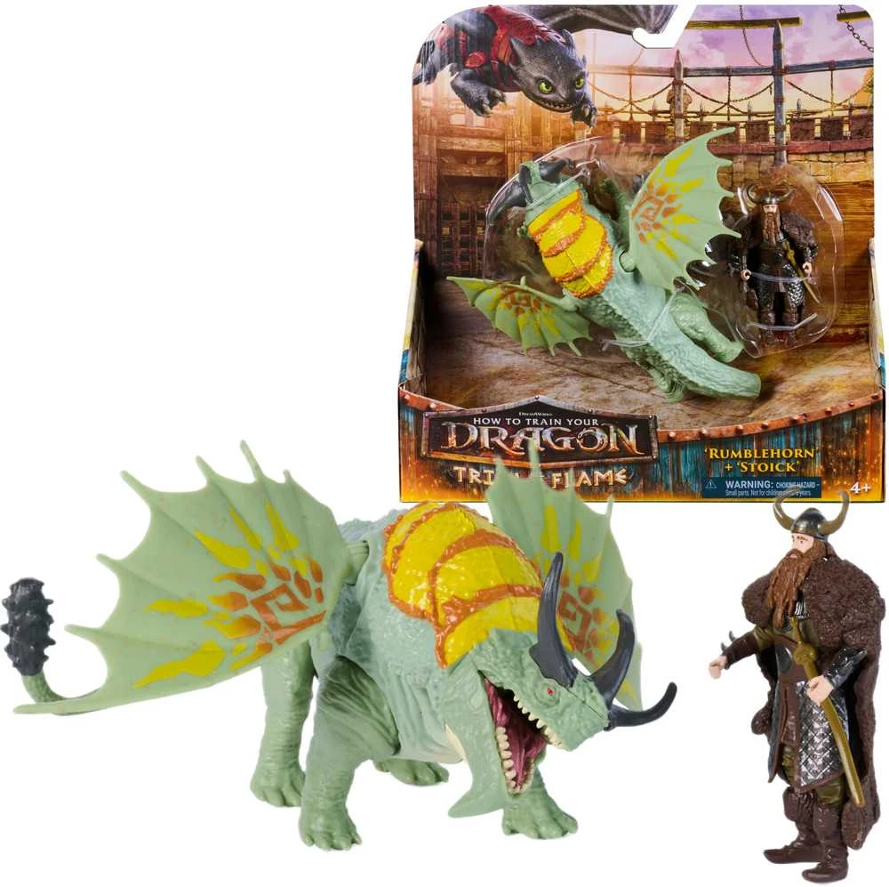 Dragons Drakonai – Vikingas ir Drakonas – Rumblehornas ir Stoikas (6075559)