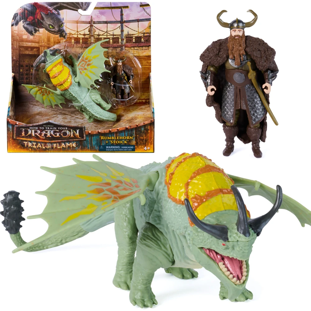 Dragons Drakonai – Vikingas ir Drakonas – Rumblehornas ir Stoikas (6075559)